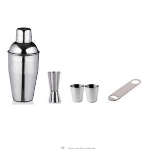 Ambiance Lifestyle Meilleure qualité Designer Mirrored Steel Bar Tools Shaker Laiton plaqué pour Bartending Party Pack 100 quantité minimale de commande 100pcs - Product Image 6