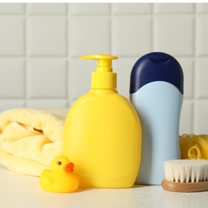 Botella PET Amarilla Personalizada de Alta Calidad con Cabeza de Bomba Cilíndrica, Logotipo Impreso, Marca Pavico, Certificación ISO 9001, Cosmética Personal - Product Image 2