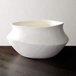 Tazón de tarro de vela blanco personalizado con forma de curva superior de mesa de vela de alta calidad para decoración navideña - Product Image 6