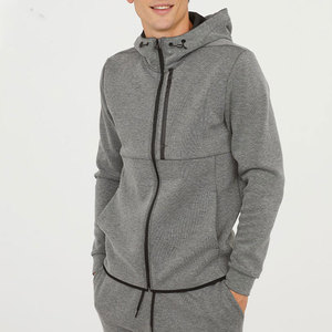 OEM al por mayor nuevo diseño impermeable cortavientos 100% algodón hombres chaqueta para correr Fitness Zip-Up Sport chaqueta de impresión - Product Image 5