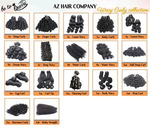 Vente en gros Extensions de cheveux Remy vierges sans trame alignées sur les cuticules complètes, Cheveux humains birmans en vrac non traités - Product Image 6