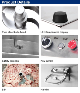 Mua Lớn Đặc Biệt Công Nghiệp Anh Nấu Ăn Phục Vụ Dicing Thịt Bò Thịt Lợn Vịt Bò Khô Nguyên Liệu Thịt Cuộn Tripe Máy Cắt Máy Cắt Thiết Bị - Product Image 2