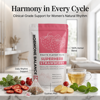 Thé aux herbes en marque blanche pour la fertilité féminine, thé en vrac aux feuilles de framboisier rouge pour l'équilibre hormonal