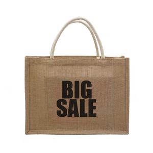 Eco-Fashion Sacs à provisions en jute laminé réutilisables de haute qualité pour un usage quotidien Embrassez le style naturel - Product Image 6