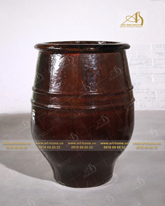 Red Blood Glazed Ceramic <b>Pot</b> GL412-JA Art-home Ceramics Modern Design Eco-Friendly Durable for Home Garden <b>Flower</b> <b>Pots</b> Planters - Product Image 6