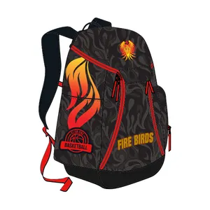 OEM Youth Sports Equipment Bags With Shoes Compartment Large Training Gym Basketball Volleyball Football Soccer Backpack