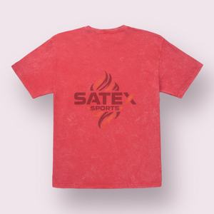 เสื้อยืดคอกลมแขนสั้นผู้ชายผ้าฝ้าย 100% สไตล์วินเทจแบบซักยับ ระบายอากาศได้ดี ไม่ยับ แห้งเร็ว เป็นมิตรกับสิ่งแวดล้อม รับผลิตตามสั่งขายส่ง - Product Image 3