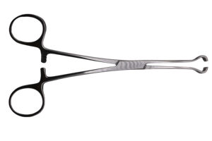 คีมหนีบหลอดเลือดแดงบาบค็อก สแตนเลสสตีล สำหรับหนีบเนื้อเยื่อ ใช้ซ้ำได้ อุปกรณ์ผ่าตัดกระดูกและข้อ ชุดผ่าตัดหู คอ จมูก สำหรับโรงพยาบาล - Product Image 3