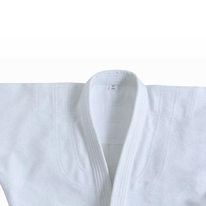 Jiu jitsu kimono niños y adultos Karate tela de algodón transpirable Judo traje para competición y entrenamiento Taekwondo Karate traje - Product Image 5