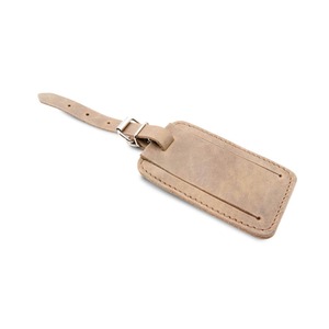 Étiquette de bagage de voyage Bracelet Bonne quantité Nom ID Étiquette de bagage en cuir Passeports Motif unique Lettre LLT-0061D - Product Image 4