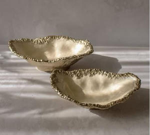 Tazón de Servir de Metal con Relieve de Aluminio para Ensaladas, Frutas y Chocolate - Recubierto de Níquel, 100% Apto para Alimentos, Apto para Lavavajillas, para Fiestas - Product Image 5