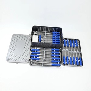 Ensemble d'instruments chirurgicaux orthopédiques pour système de colonne vertébrale, ensemble d'instruments pour cage PLIF PEEK - Product Image 5