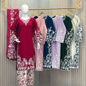 Ssumaira's Women Shalwar Kameez Pakistani & Indian 3 piezas cosido Anarkali Vestidos - Product Image 1