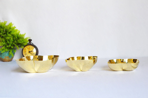 Increíbles cuencos decorativos de latón martillado para servir, Mini cuencos de latón de mesa para servir, cuencos de latón de Metal para uso doméstico y hotelero - Product Image 2