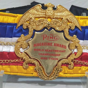 เข็มขัดแชมป์โลกที่สามารถปรับแต่งได้! ใหม่เข็มขัดชกมวยหนัก Ping winng - Product Image 1