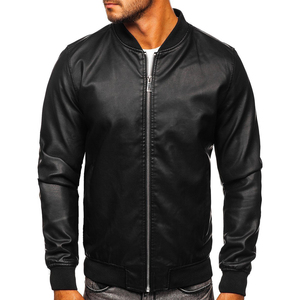 Custom Chenille Embroidered <b>Men's</b> Leather <b>Baseball</b> <b>Jacket</b> Custom Varsity <b>Jacket</b> <b>for</b> <b>Men</b> Bomber Winter Motorbike Leather <b>Jacket</b> - Product Image 3
