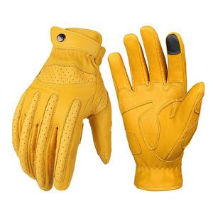Guantes de conducción de moda hechos a medida tendencia superior antiarrugas Venta caliente calidad superior precio barato guantes con dedos completos - Product Image 1