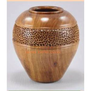 Meilleures ventes Vaisselle de table pour fêtes de mariage Vaisselle de restaurant faite à la main Vases fantaisie décoratifs et pot en pot en bois - Product Image 1