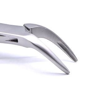 Forceps d'extraction dentaire électrique professionnel 23, corne de vache, molaires inférieures, instruments chirurgicaux réutilisables, ergonomique, 3 mâchoires - Product Image 5