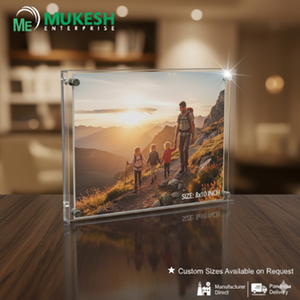 Marco de Fotos Acrílico Flotante de Primera Calidad 8*10, Resistente a los Rayos UV y a los Arañazos, para Exhibición en Pared/Mesa, Hogar, Oficina, Arte, Imágenes - Product Image 3