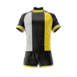 2024 สไตล์ที่กําหนดเองชุดรักบี้กีฬาแห้งเร็วเสื้อรักบี้ชุดสั้นชุดรักบี้ระเหิดอัตราการขายส่งราคาถูก - Product Image 3