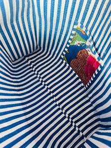 Bolsa de Mano de Algodón con Estampado a Mano para Mujer, 100% Algodón, para Viajes y Compras - Product Image 4