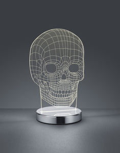 Lampada da tavolo modello Skull, temperatura regolabile, 7W 400Lm (Trio Lighting R52461106) - Product Image 2