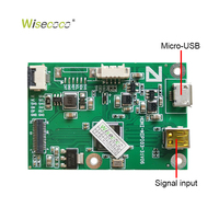 Module LCD TFT circulaire MIPI IPS Wisecoco 2,5 pouces 480*480, écran LCD rond de 2,5 pouces avec carte de commande