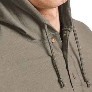 Sudadera con capucha ajustada con estilo para hombre 100% algodón transpirable sólido para colección de invierno Pakistán todos los tamaños disponibles - Product Image 1
