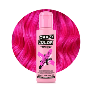 Tinta per Capelli Semipermanente UV Crazy Color Neon Rebel, Vegana, Senza Ammoniaca, Colore Rosa a Lunga Durata - Product Image 1