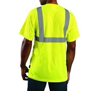 Camiseta de Seguridad Reflectante Clase 2 de Alta Visibilidad, Camisetas Clásicas de Secado Rápido para Hombre y Mujer - Product Image 2