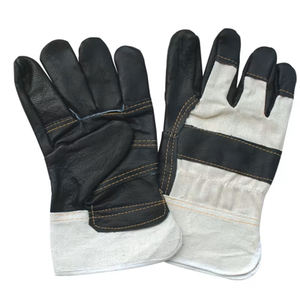 ถุงมือเชื่อมหนังวัวสำหรับใช้งานประจำวันถุงมือเชื่อมแบบธรรมดาสำหรับใช้งานประจำวันทำจากหนังวัวเฟอร์นิเจอร์ทนทาน - Product Image 1