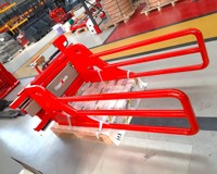 Nouvelles pinces en acier inoxydable robustes Wagger 2023 avec caoutchouc mousse, déplaceur latéral de chargement, capacité de charge de 1000 kg, qualité supérieure, garantie 1 an