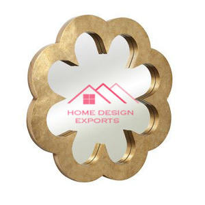 <b>Gold</b> Plating Finishing <b>Round</b> Shape Standard Design Premium Quality for Home Decoration Metal Wall Mounted <b>Mirror</b> - Product Image 6