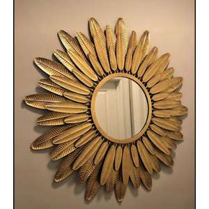 Espejo de granja rústico para decoración de pared Venta caliente Artes de pared antiguas Espejo elegante Espejo de pared en estilo contemporáneo - Product Image 5