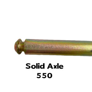 Eje sólido 550mm Cubo de basura de acero inoxidable Piezas de equipo de manejo Nueva parte superior de Vietnam 1000 MOQ - Product Image 4