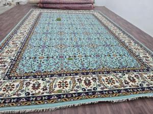 High demanded Hand high Knotted Wool & Silk Color Area Rug Sets Praying Home Woven <b>Carpet</b> for home use large textile <b>carpet</b> - Product Image 3