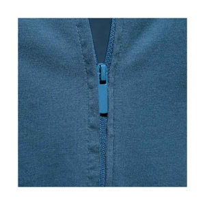 100% pur coton tricoté hommes T-Shirts demi-fermeture éclair été tenue décontracté à manches courtes bon prix - Product Image 3