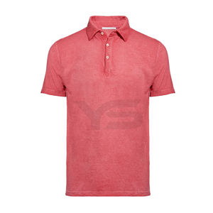Polo personnalisé à manches courtes pour hommes, maillot respirant de haute qualité, couleur unie, brodé, sport, affaires, look décontracté Plu - Product Image 1