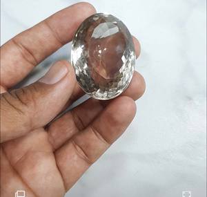 สร้อยคออัญมณีอัญมณีทรงหลังเบี้ยโอปอลอัญมณีพลอยเทียมพลอยเทียมทรงหยาบคริสตัลเครื่องประดับธรรมชาติในรูปวงรี - Product Image 4