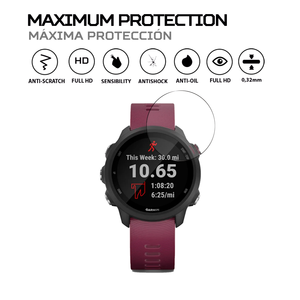 ANTISHOCK Garmin Forerunner 245 <b>Screen</b> Protector Premium Protective <b>Cover</b> for Your Device - Product Image 2