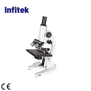 Infitek 100x-1600x Monocular Student Microscope Teaching Microscope with CE