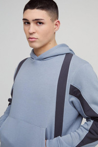 Sudaderas con capucha lisas de alta calidad al por mayor Unisex Hip Hop Oversized Custom Puff Hoodie Heavyweight - Product Image 3