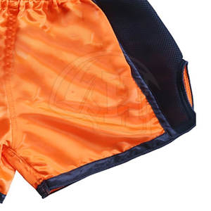 กางเกงขาสั้นผ้าคอตตอนแบบไทยกางเกง100% ดีไซน์มาใหม่พร้อมฝาปิดเอวยางยืดแห้งเร็วลายพื้น - Product Image 5