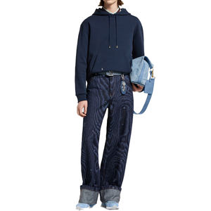 Sweat-shirt à capuche de luxe pour homme, en coton lourd, streetwear, broderie 3D haute densité, col à capuche - Product Image 5