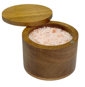 Juego elegante de madera de acacia, sal, pimienta y azucarero, utensilios de cocina de nuevo diseño para almacenar cómodamente especias - Product Image 5