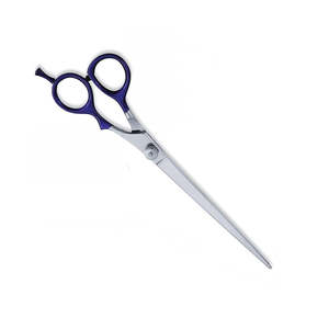 กรรไกรตัดขนสัตว์เลี้ยงแบบพกพาคุณภาพพรีเมียม ผลิตจากสแตนเลสอย่างดี พร้อมใบมีดคมตรง - Product Image 4