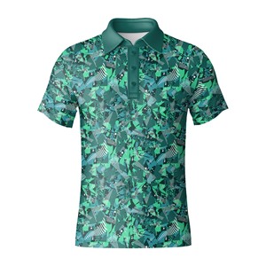 Camiseta de Polo de Golf Personalizada para Hombre, Poliéster Elástico, Control de Humedad, Ropa Deportiva, Fábrica en Vietnam - Product Image 6