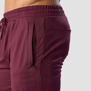 2025 printemps et été nouveaux joggeurs décontractés pour hommes pantalons pour hommes pantalons avec poches 100% coton Jogging pantalons de survêtement couleur unie OEM - Product Image 3