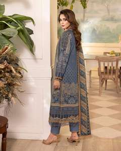 Buen color modesto vestido de novia Nuevo maravilloso traje de seda para fiesta increíble Venta caliente Pakistán señoras indio Salwar Kameez - Product Image 2